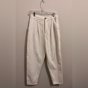 Free People Blue Corduroy Pants size 4